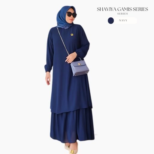 Shaviya Gamis Ceruty Fashionable - Gambar 5