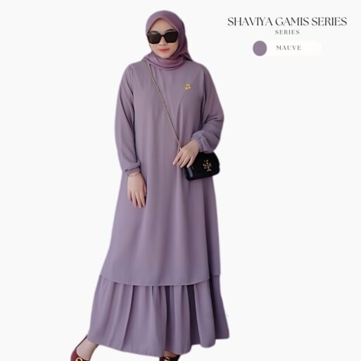 Shaviya Gamis Ceruty Fashionable - Gambar 7