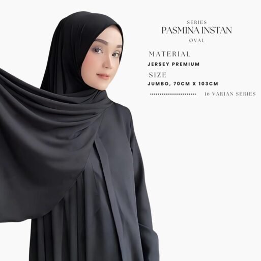 Shaviya Pasmina Oval Instan - Gambar 2