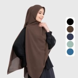 KHIMAR INSTAN 2 LAYER CERUTY BABYDOLL FASHIONABLE